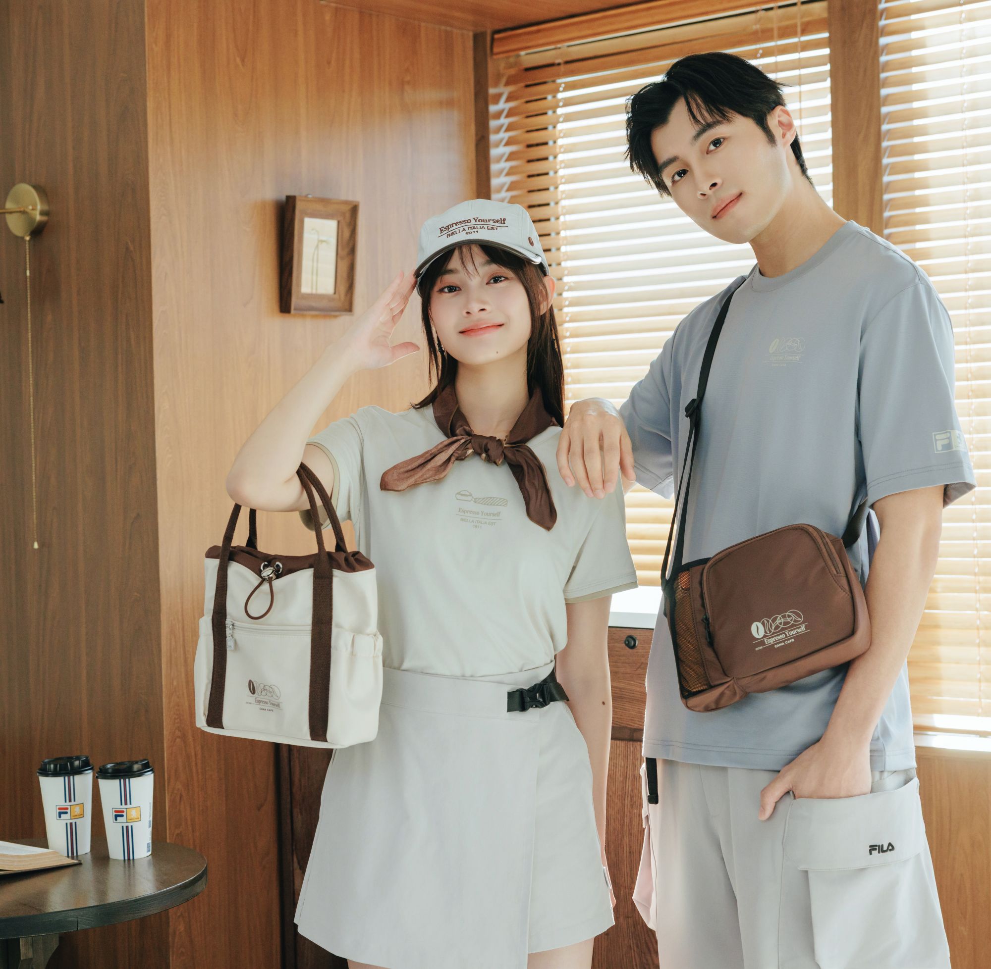 FILA攜手CAMA CAFE聯名登場｜咖啡渣機能服飾翻轉永續日常 (4)