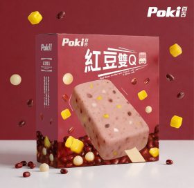Poki 百吉三款懷舊冰品登場　紅豆雙Q與孔雀餅乾雪糕掀話題