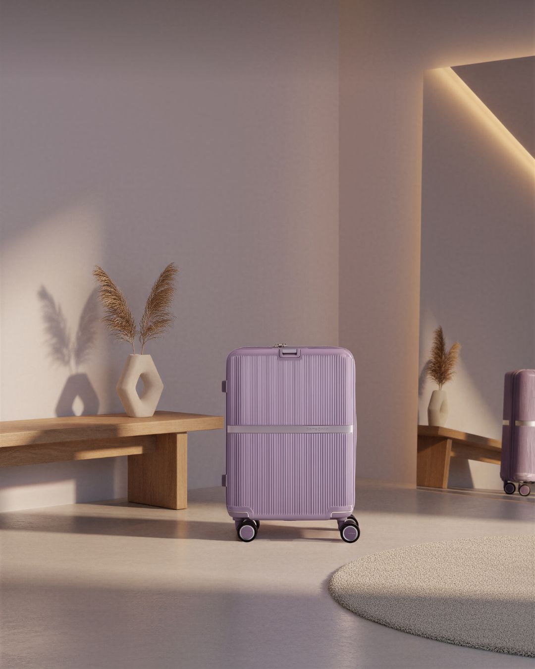 Samsonite MINTER柔霧新色登場｜春日療癒旅行風格提案7