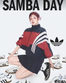宋雨琦演繹adidas Originals Samba Day女性風格新章