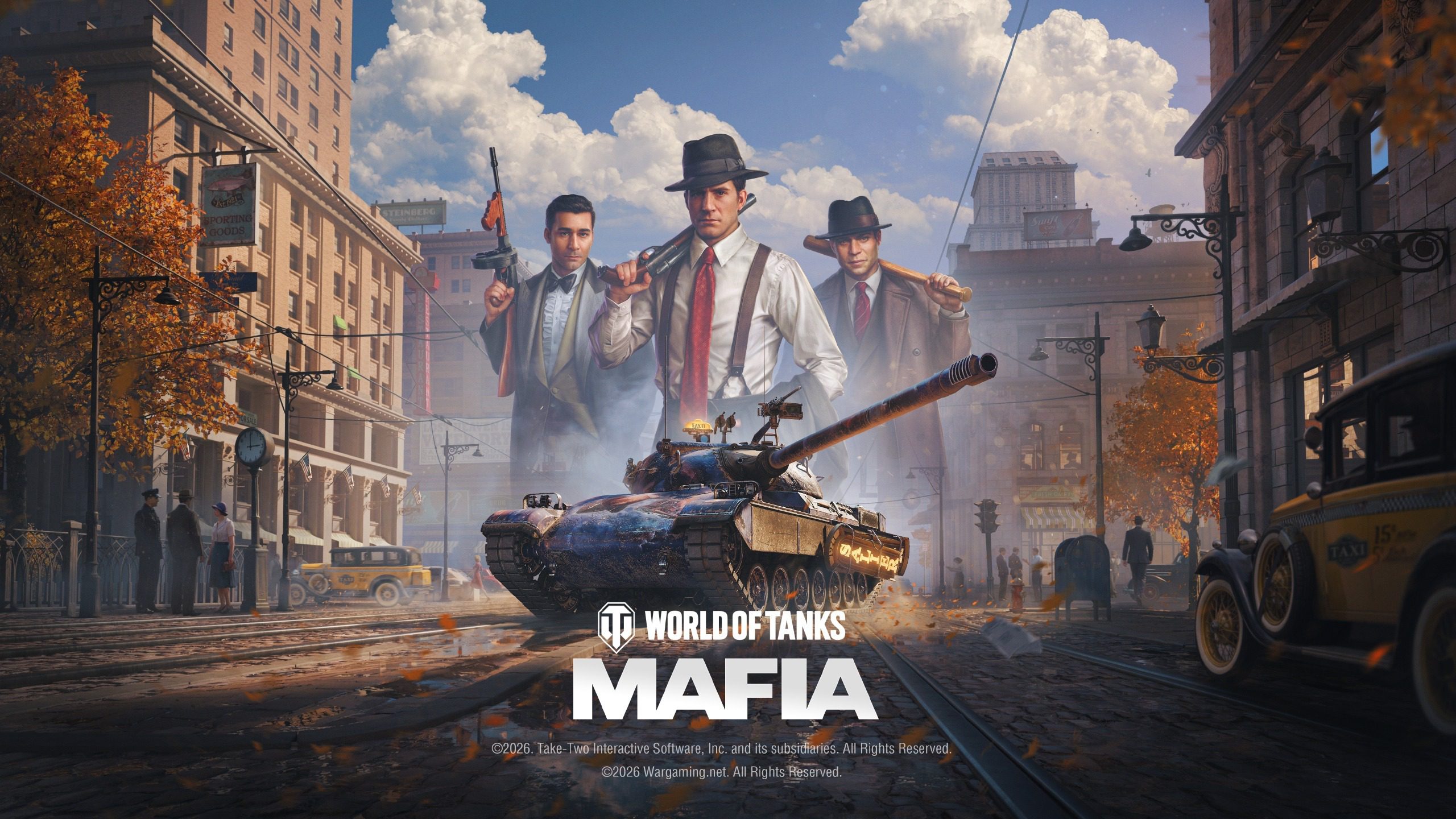 戰車世界聯動Mafia開啟四海兄弟限時遠征