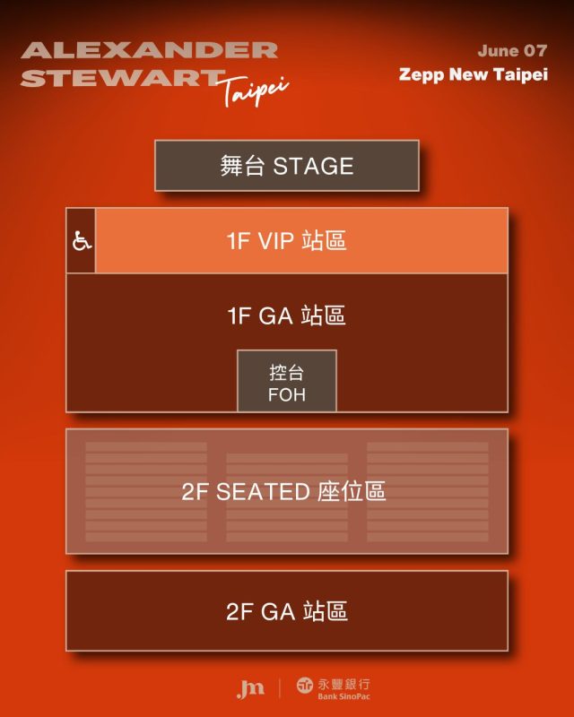 Alexander Stewart台北首唱登場直擊情感流行震撼夜2