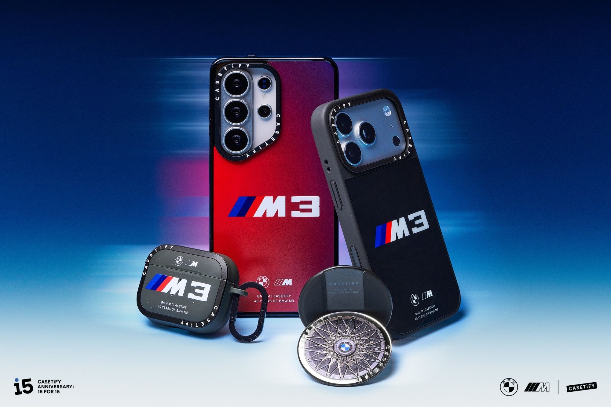 BMW x CASETiFY 聯名登場｜回收鋁金屬重塑手機殼工藝美學1