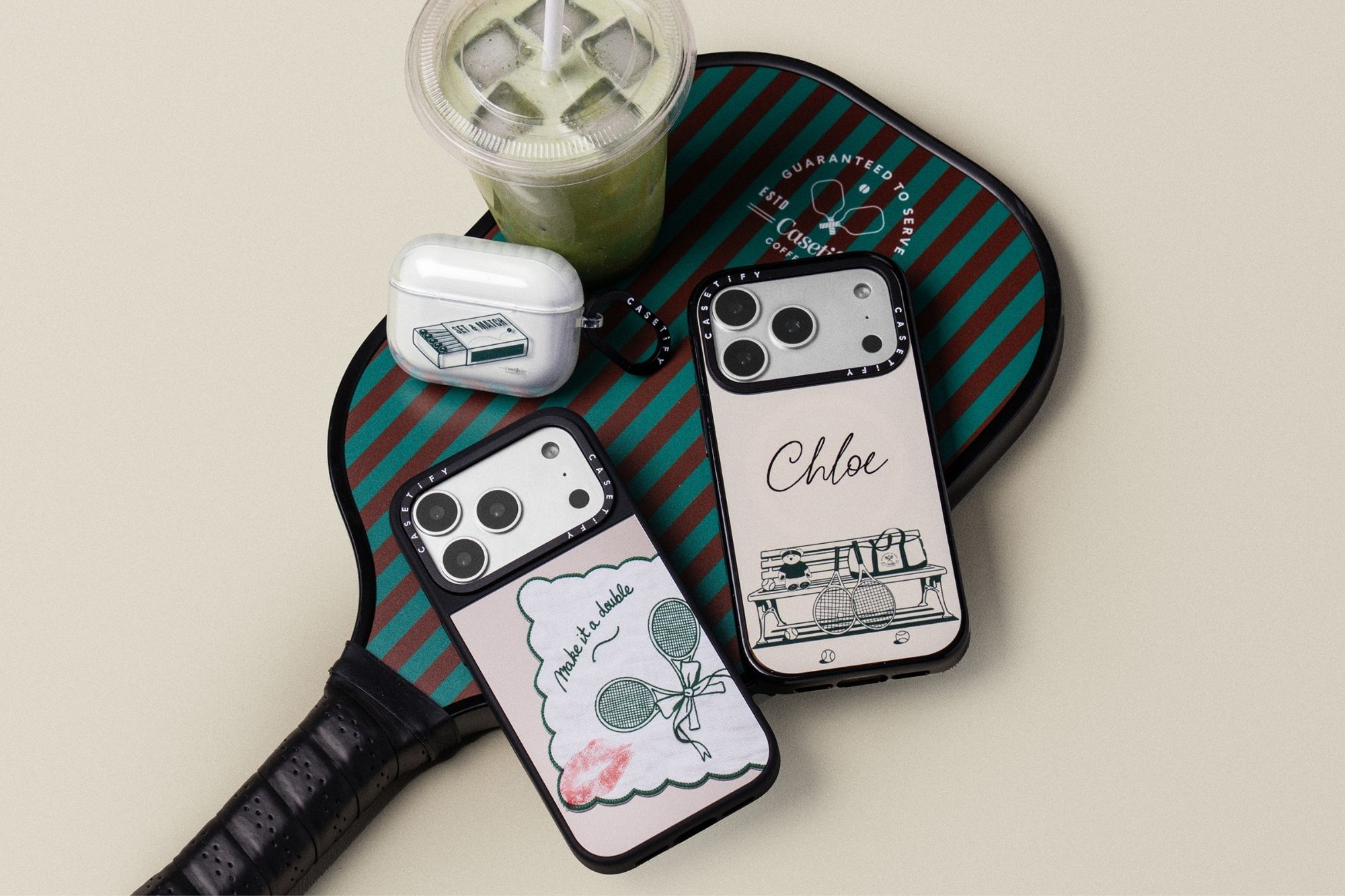 CASETiFY網球俱樂部登場｜球場風格延伸電子配件日常2