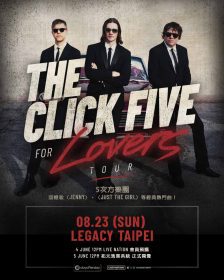 5次方樂團The Click Five相隔18年重返台北　Legacy Taipei再唱千禧經典