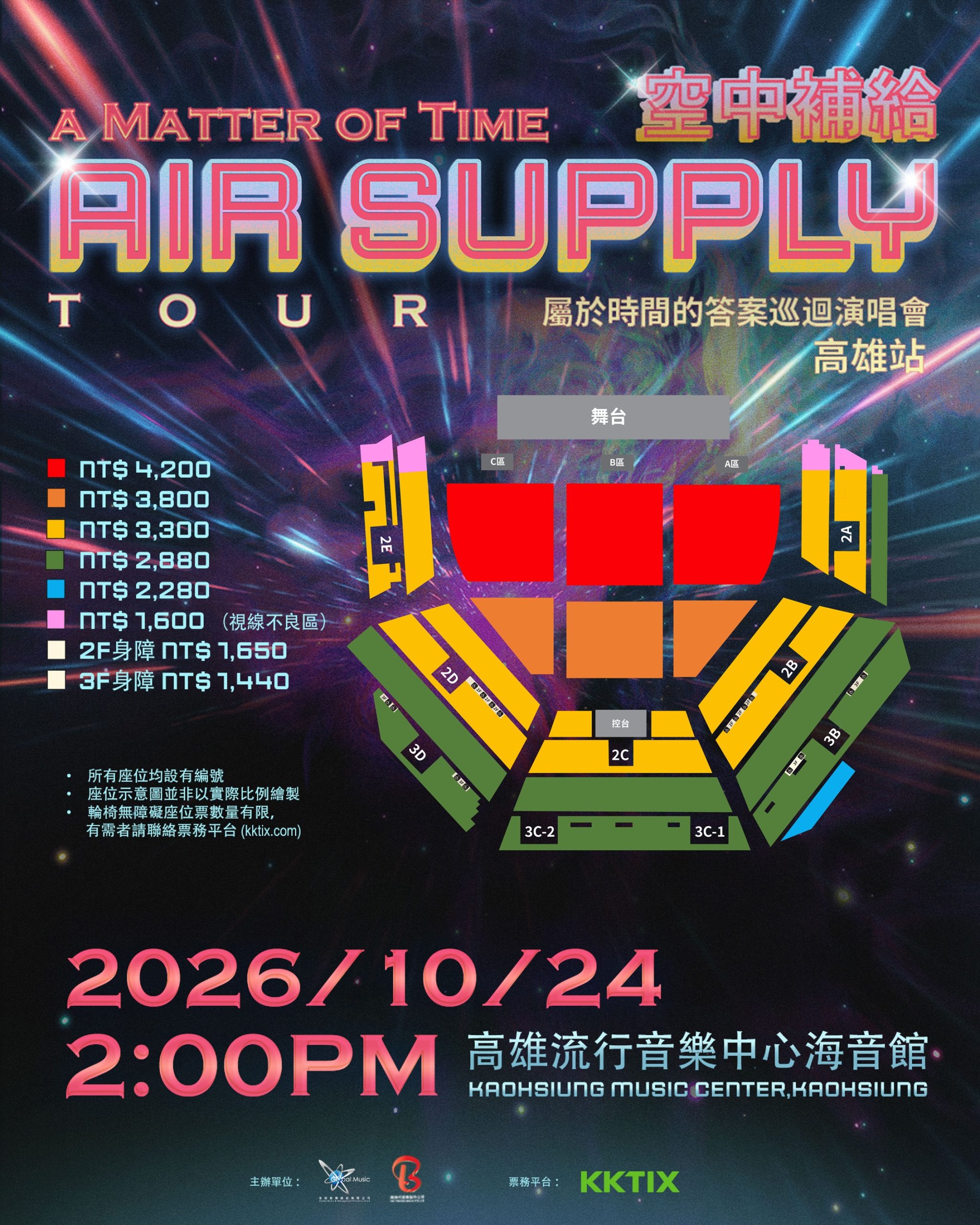 Air Supply高雄世界巡演登場　50周年攜新作唱進高流 (3)