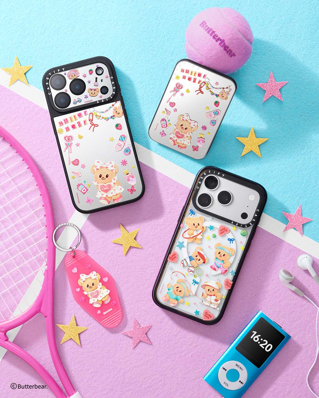 CASETiFY 520告白配件｜Butterbear、雙星仙子、飛天小女警與Hello Kitty甜蜜聯名登場 (9)