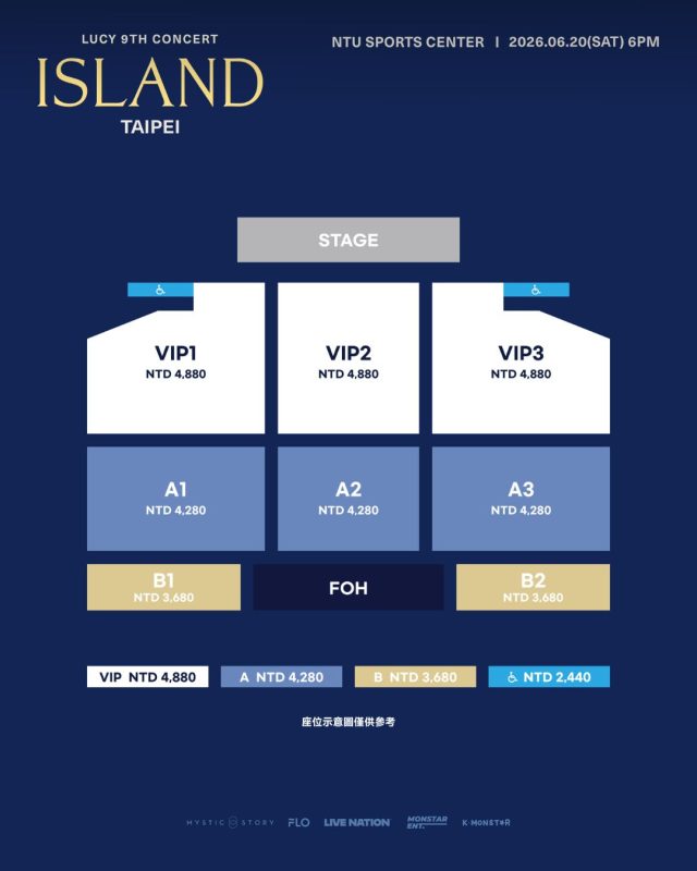 LUCY《ISLAND》台北場夏日登場2