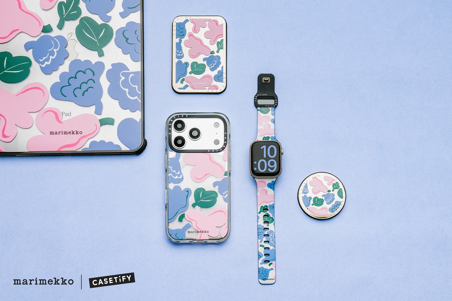 Marimekko X CASETiFY 聯名亮相｜北歐花卉美學延伸日常科技配件 (1)
