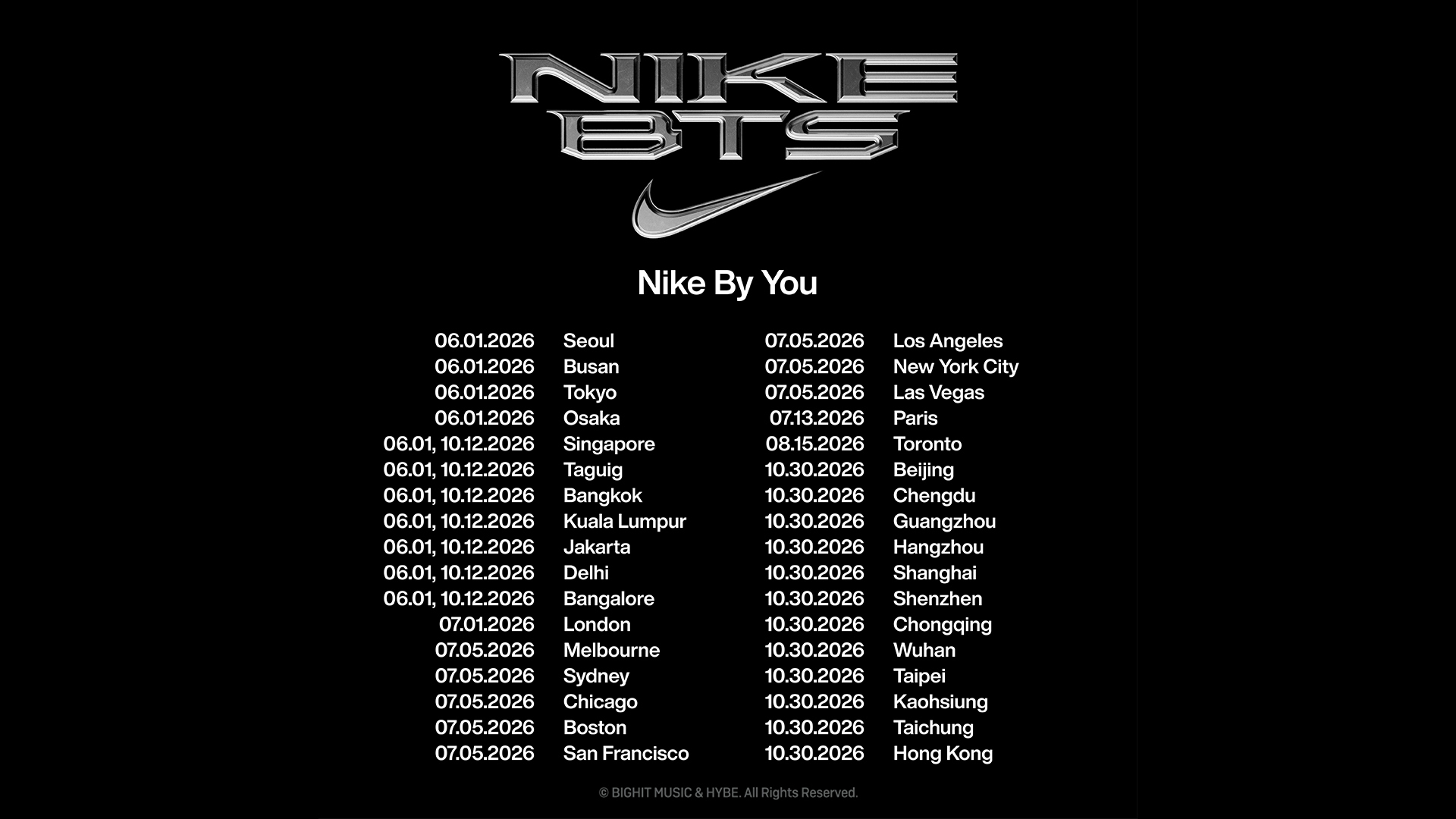 NIKE × BTS ARIRANG限定系列發售資訊一次看 9 NIKE × BTS ARIRANG限定系列發售資訊一次看2