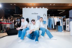 Ozone三帥現身THE HYUNDAI快閃店｜韓系珍奶穿搭成全場焦點