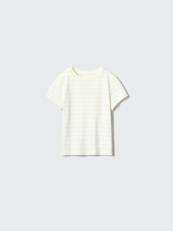 484266 女裝 短版條紋T恤短袖 41 490