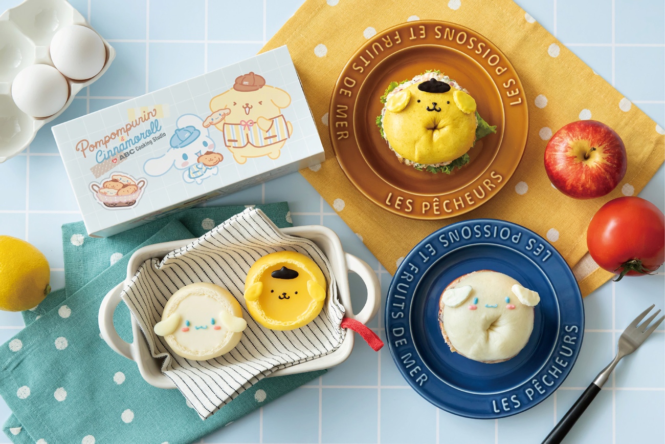 ABC Cooking Studio聯名布丁狗、大耳狗喜拿 台灣限定烘焙課程與周邊登場1