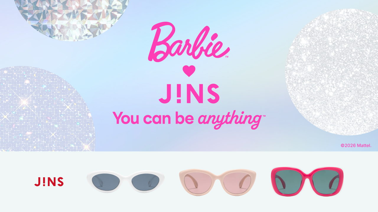 Barbie x JINS聯名墨鏡系列登場 貓眼框設計掀起夏日Barbiecore風潮 2