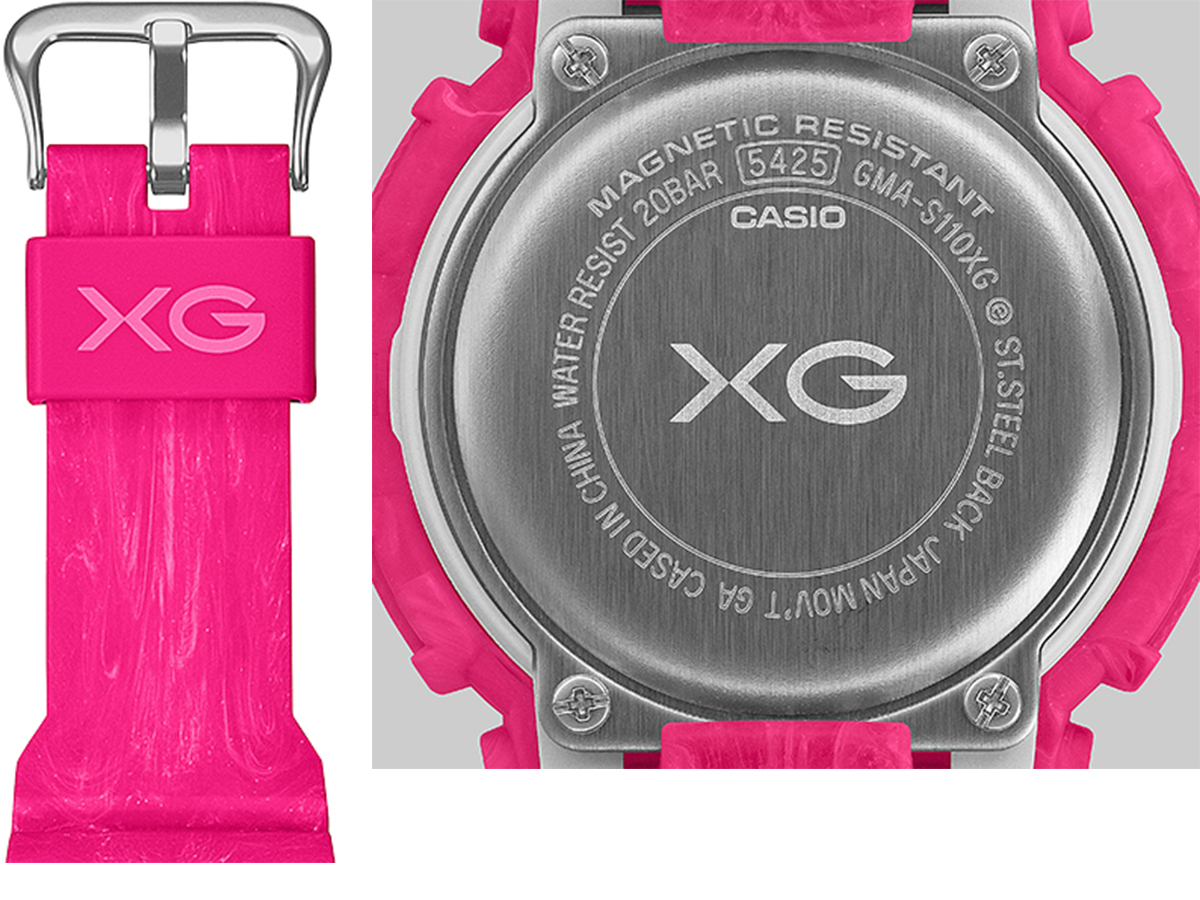 CASIO攜手XG推出G SHOCK聯名錶款 雙系列設計展現獨特音樂風格6