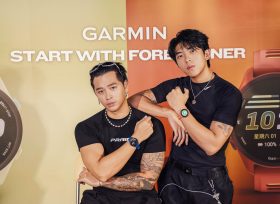 Garmin Forerunner 170與70掀輕跑熱潮　高爾宣OSN、PIZZALI領跑都會社交新風格