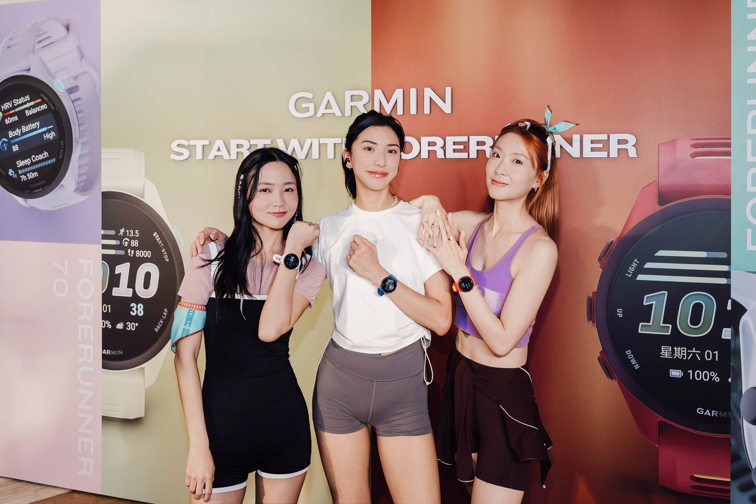 Garmin Forerunner 170與70掀輕跑熱潮　高爾宣OSN、PIZZALI領跑都會社交新風格 (4)