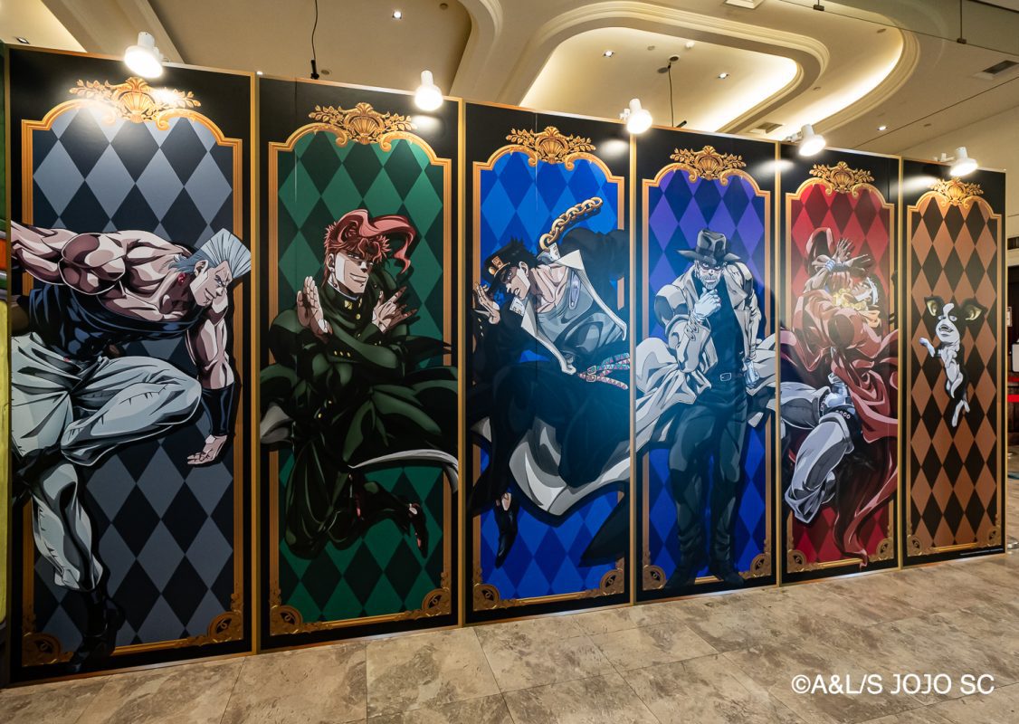 JoJo的奇妙冒險星塵遠征軍快閃店登陸新光南西 飆馬野郎原畫展同步免費開展4