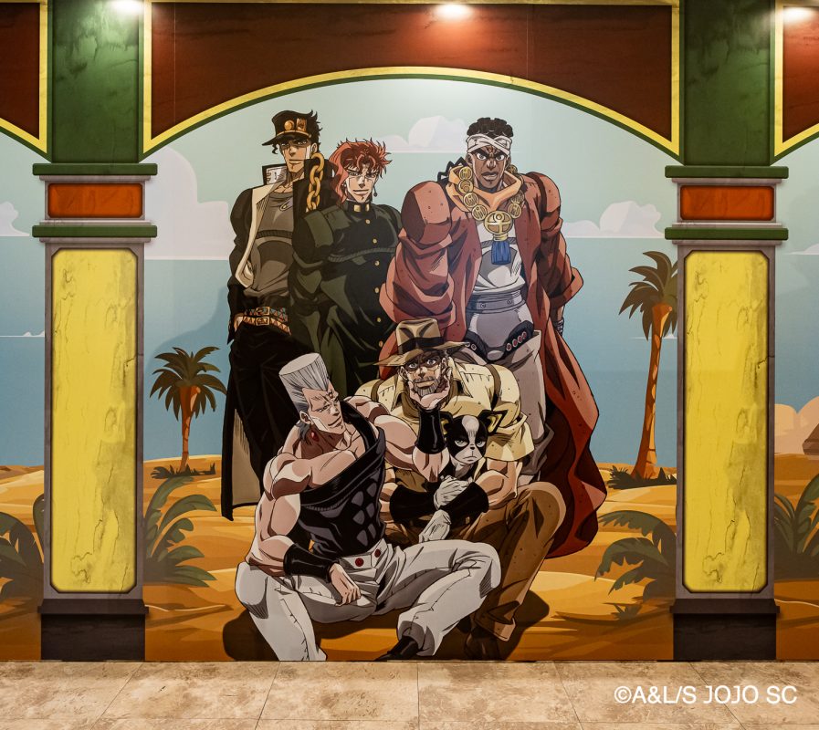 JoJo的奇妙冒險星塵遠征軍快閃店登陸新光南西 飆馬野郎原畫展同步免費開展5