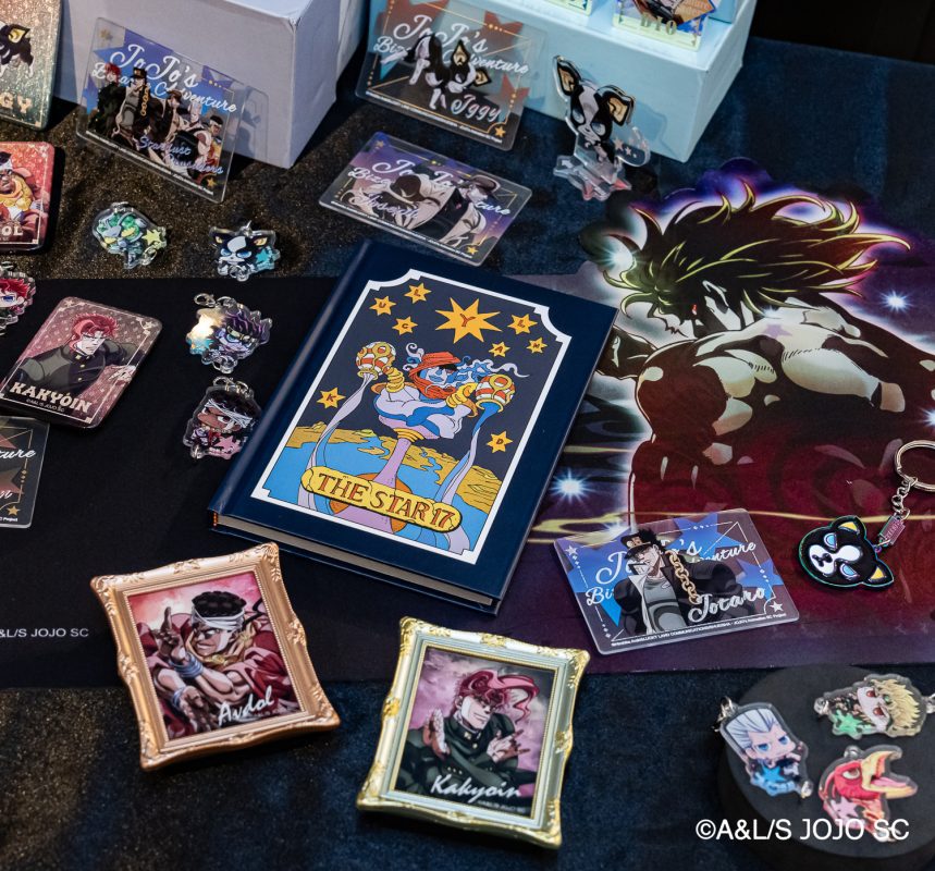 JoJo的奇妙冒險星塵遠征軍快閃店登陸新光南西 飆馬野郎原畫展同步免費開展8