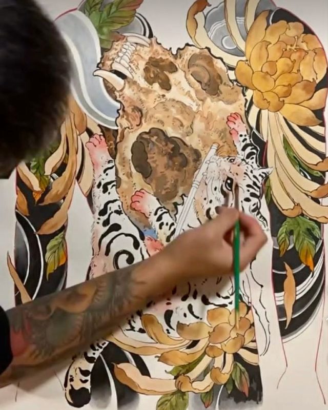 OVER THE BORDER台北登場，刺青藝術跨界展開7