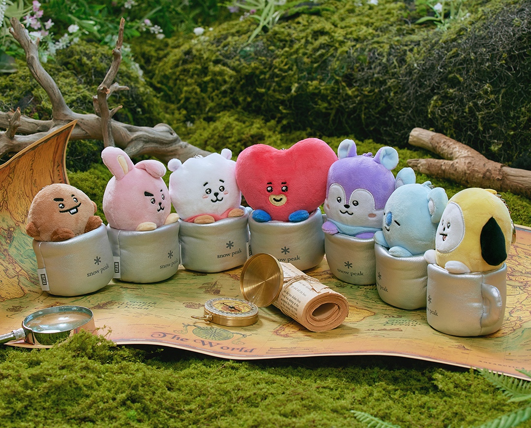 Snow Peak X BT21限定聯名登台　雪峰鈦杯吊飾與韓系服飾同步開賣 (2)