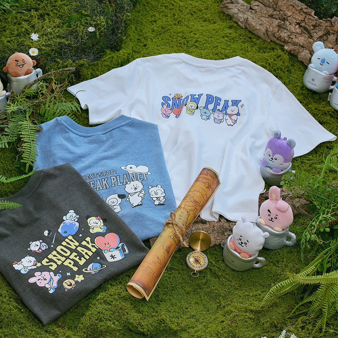 Snow Peak X BT21限定聯名登台　雪峰鈦杯吊飾與韓系服飾同步開賣 (3)
