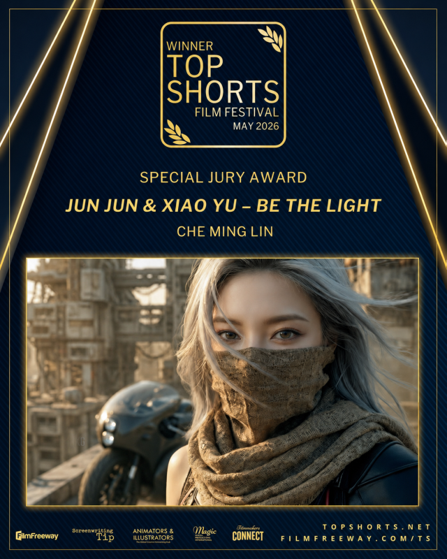 劉恩君個人首支單曲〈和光同塵〉MV在國際知名短片影展拿下 Top Shorts Film Festival「Special Jury Award（評審團特別獎）」