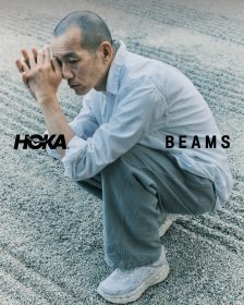 HOKA攜手BEAMS推出Bondi 7聯名鞋款　禪庭園美學打造限定設計