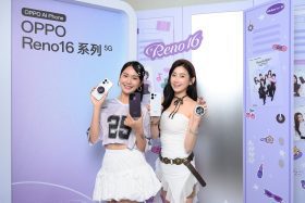 OPPO Reno16系列登台攜手BABYMONSTER　AI影像、電子泡泡鏡同步亮相