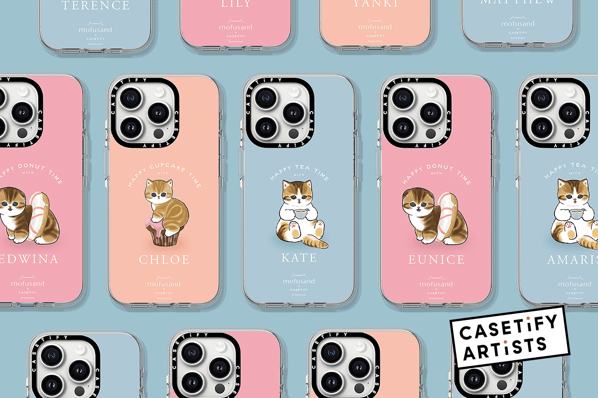 CASETiFY父親節貓咪系列登場　Mofusand、kittybunnypony等聯名一次看