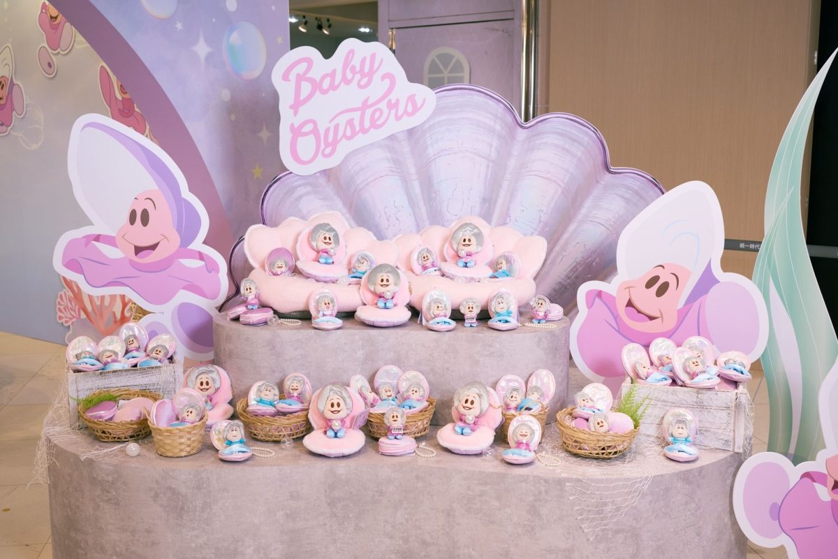 disney alice oyster baby pop up taiwan1
