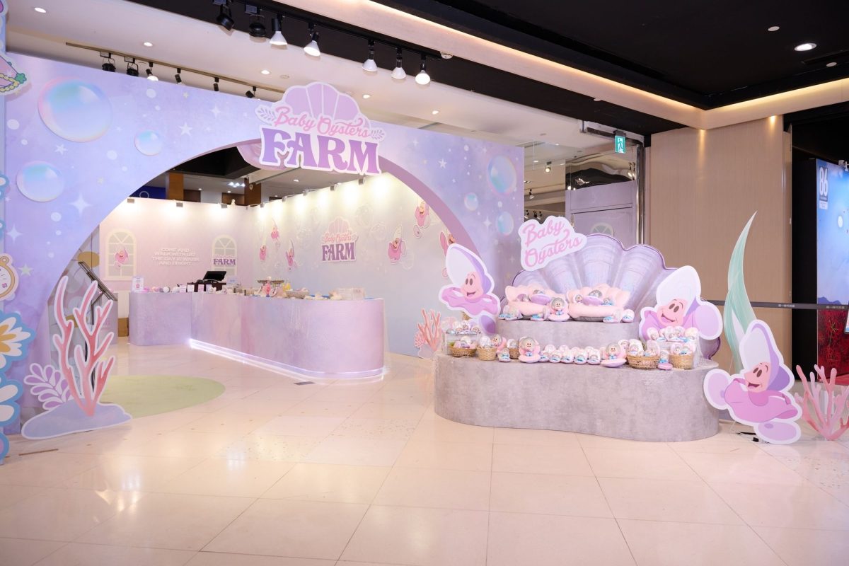 disney alice oyster baby pop up taiwan3