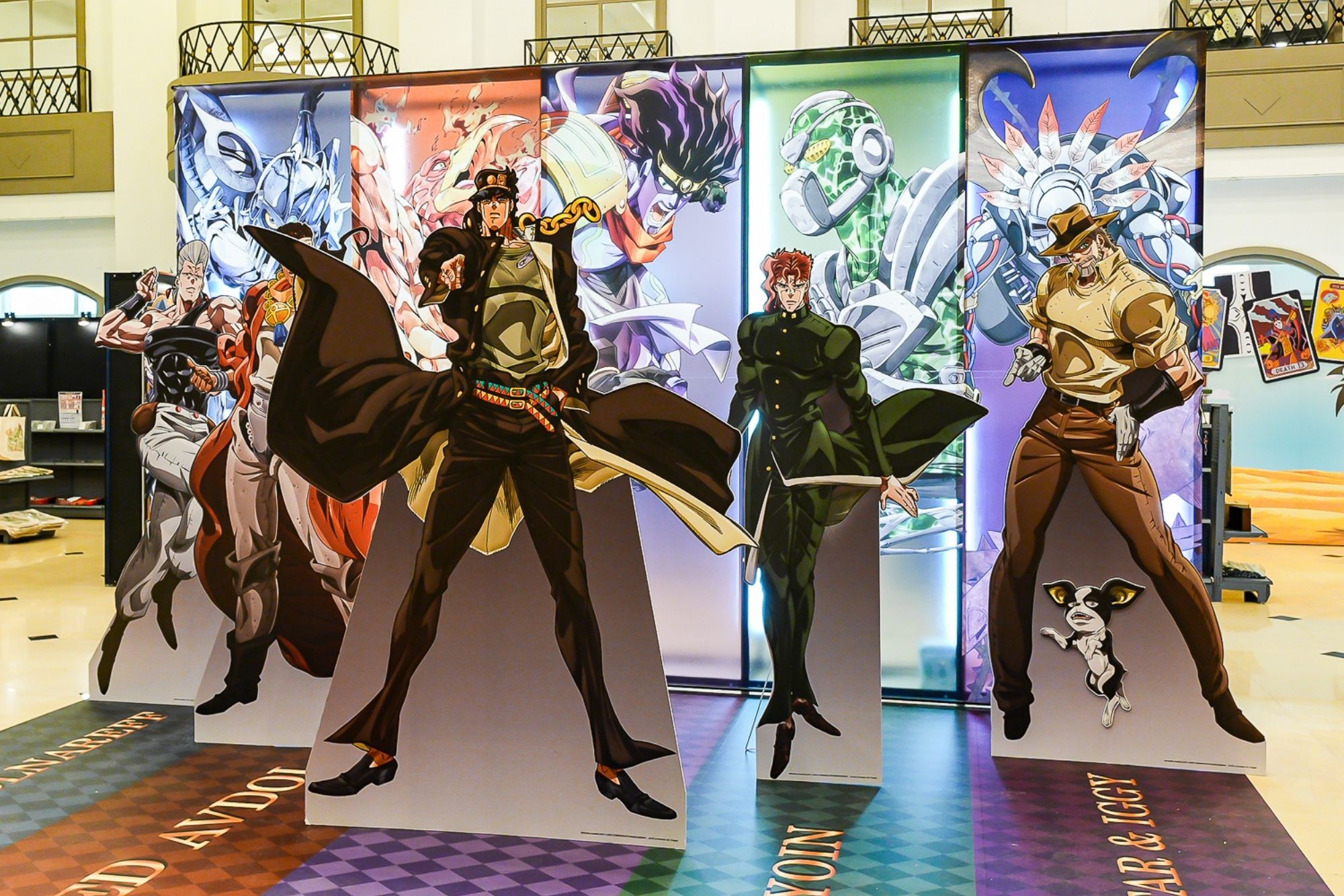 JOJO的奇妙冒險台中快閃店8/29中友登場　星塵遠征軍與飆馬野郎原畫展同步開跑