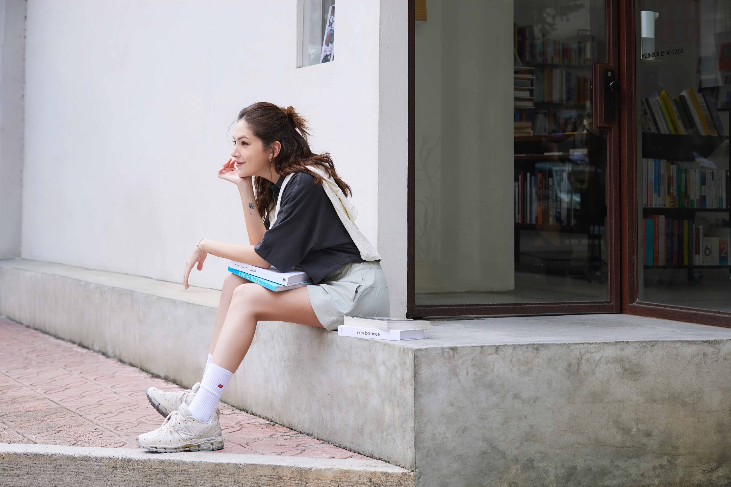 New Balance Grey City Style (1)