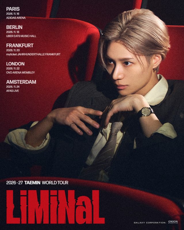 taemin liminal world tour europe