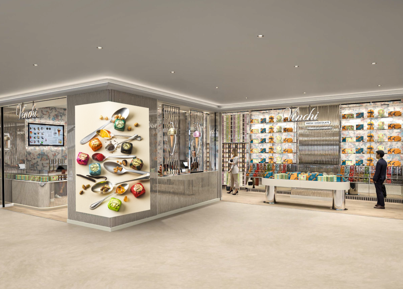 Venchi台北大巨蛋Garden City新店8月登場，義式巧克力Gelato一次品嚐
