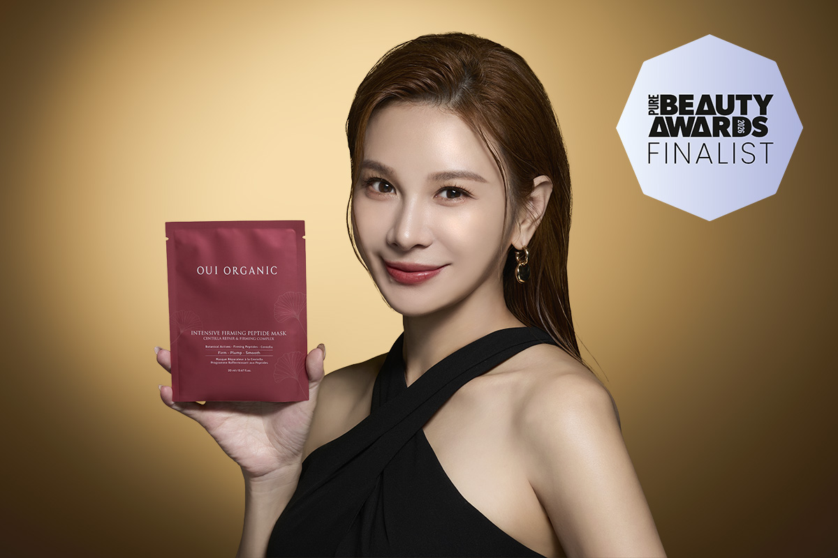 OUI ORGANIC 唯有機年度力作「極效緊緻胜肽面膜」挺進英國 Pure Beauty Awards 純淨美妝大賞 1