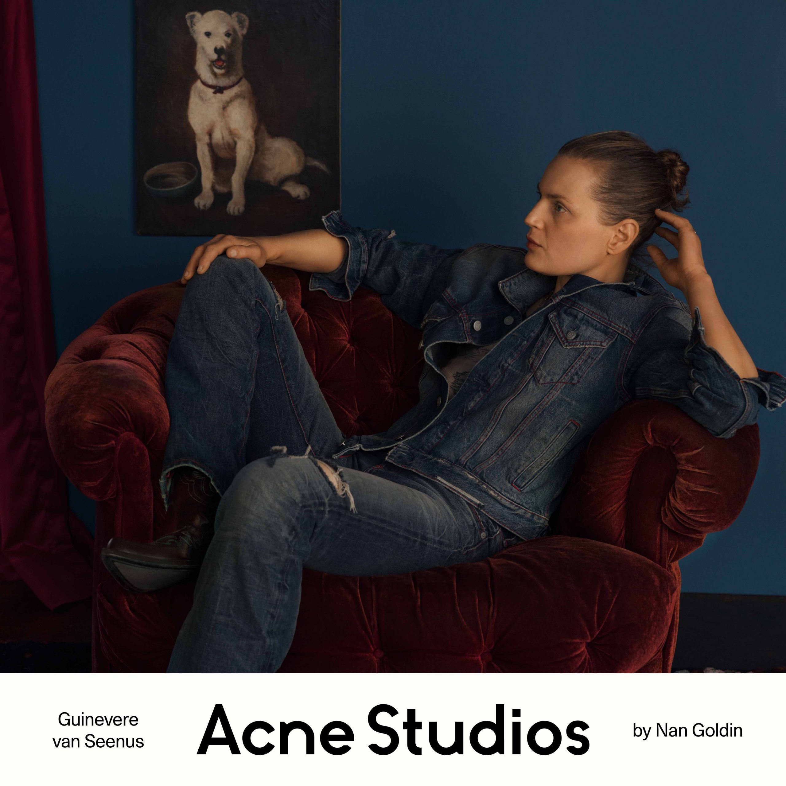 Acne Studios 30週年攜手Nan Goldin,以丹寧肖像回望品牌創立精神 1 acne studios 30 anniversary nan goldin denim 1 scaled