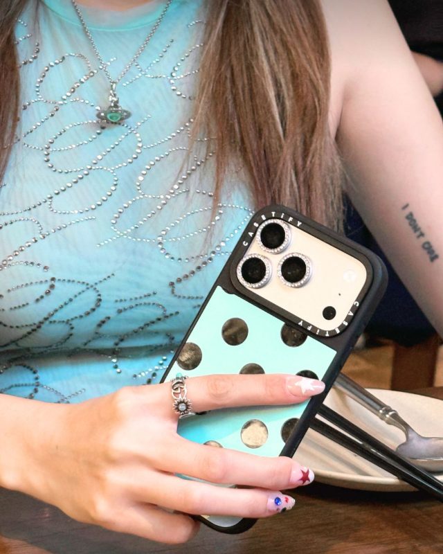 casetify soda polka dot star whisper1