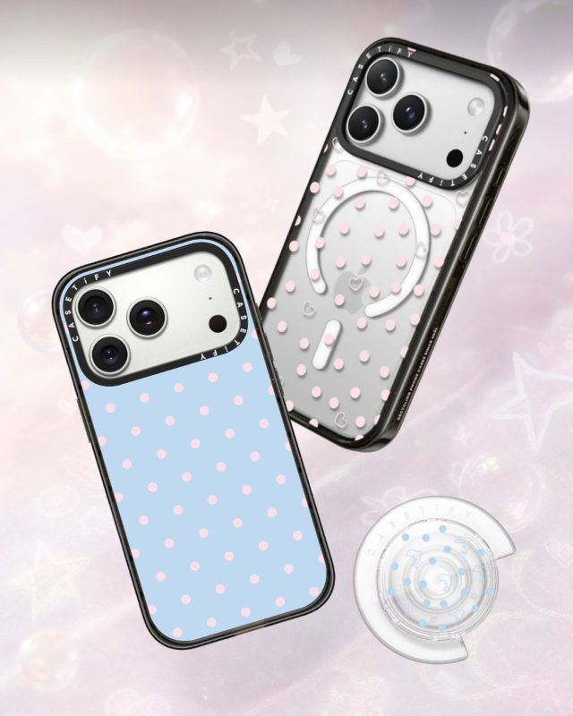 casetify soda polka dot star whisper3