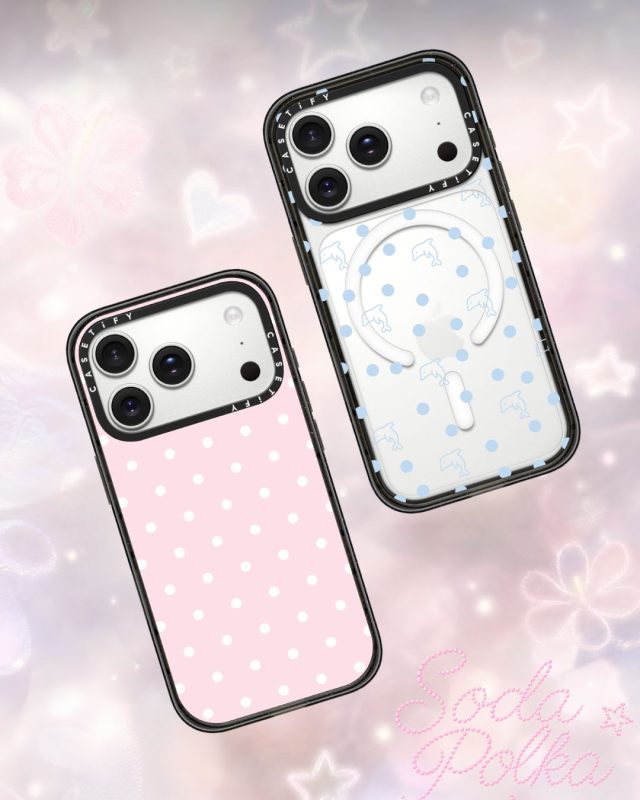casetify soda polka dot star whisper5