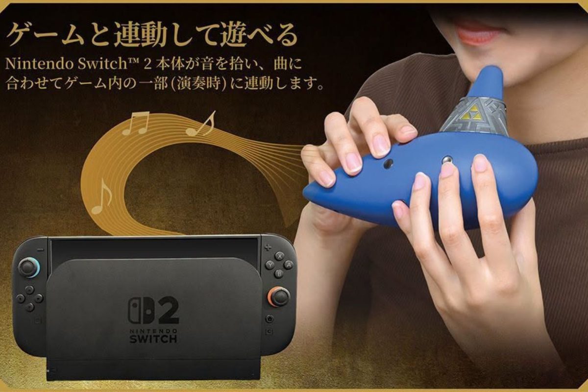 hori zelda ocarina of time electronic ocarina switch 23