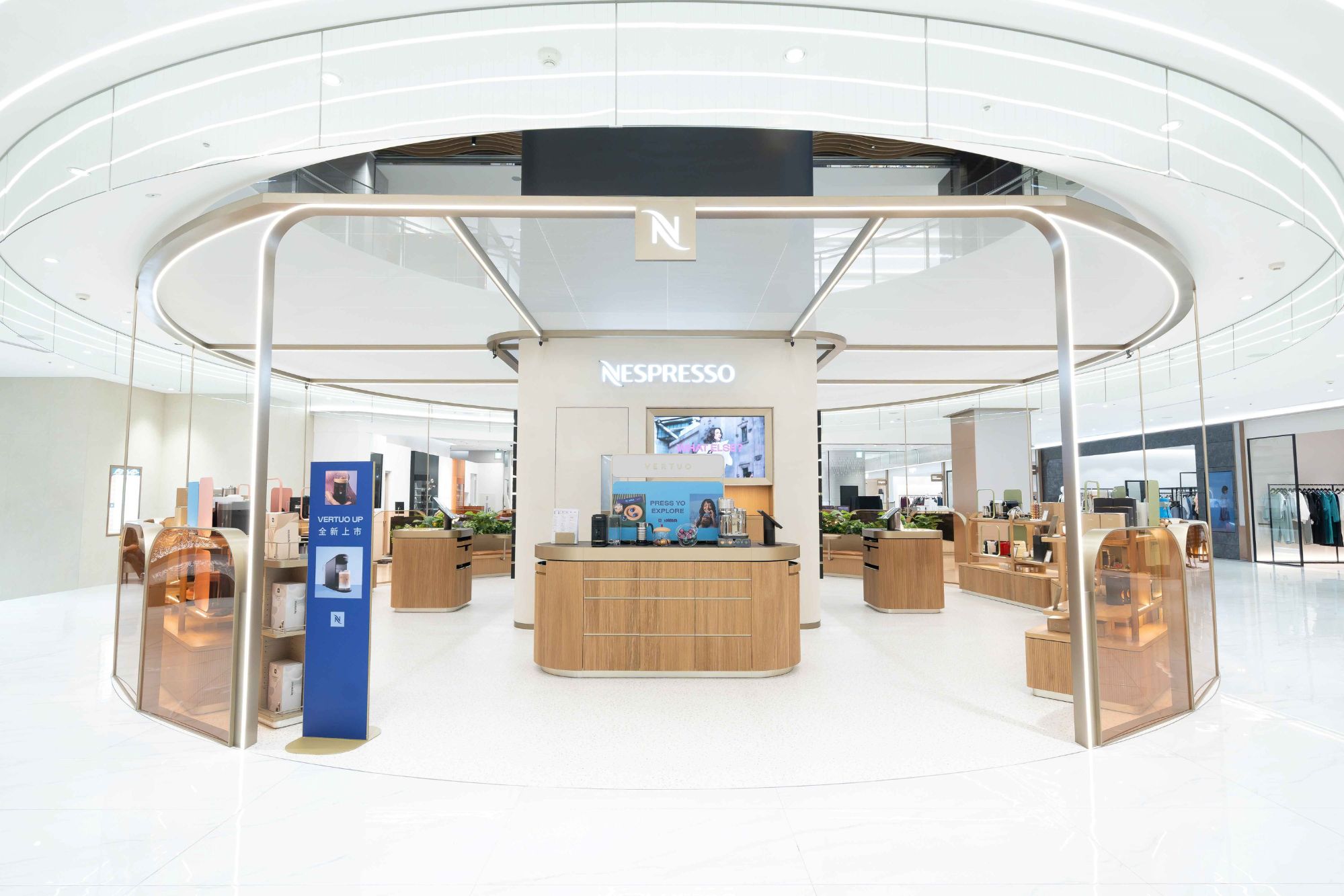 nespresso taipei dome coffee concept store1