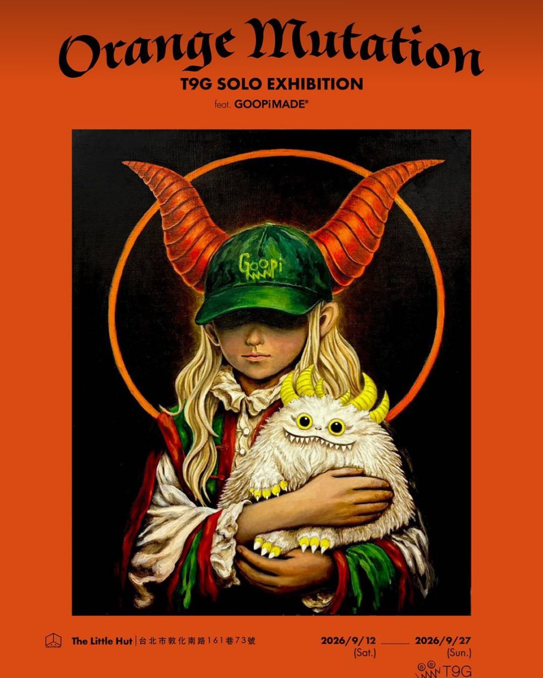 T9G《ORANGE MUTATION》台北登場，攜GOOPiMADE開啟怪獸變異新章