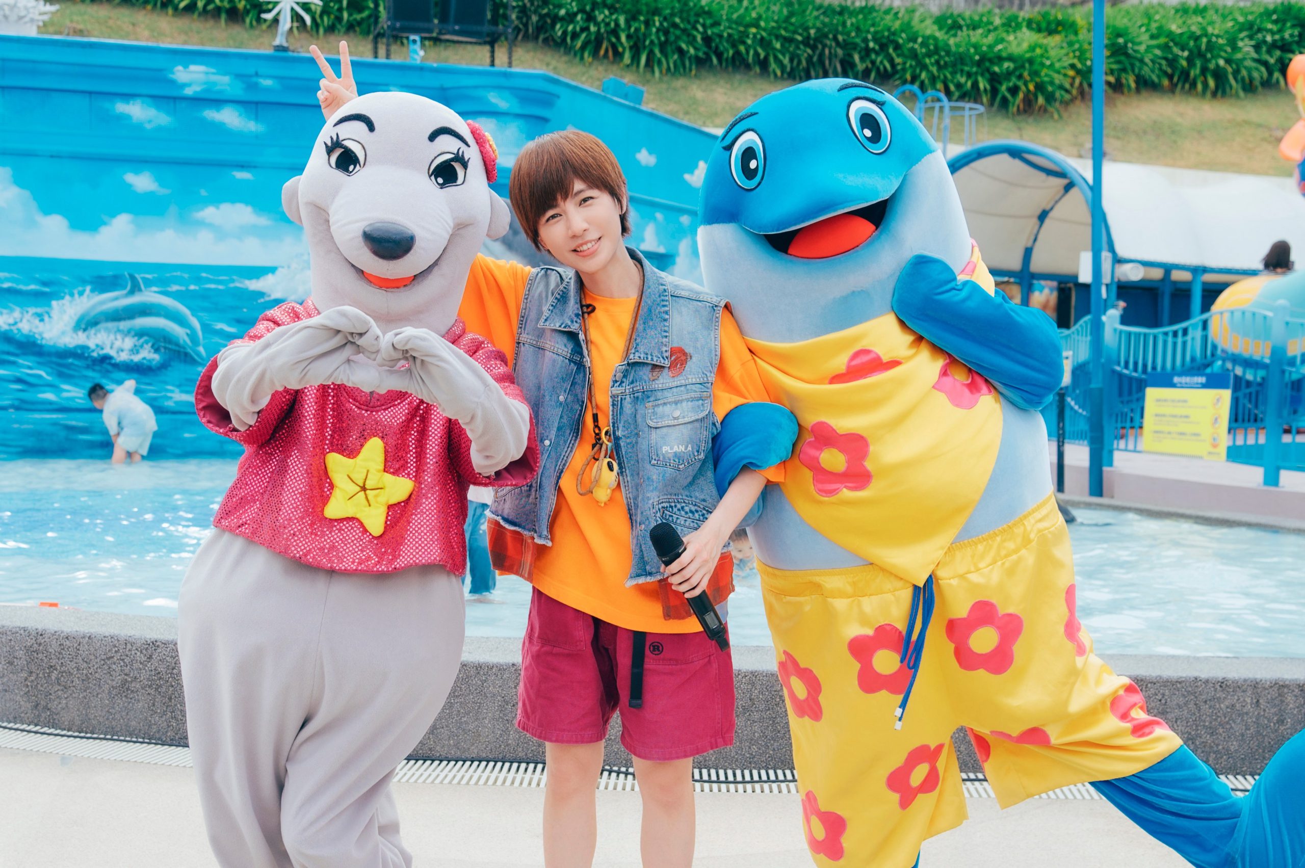 小魏魏嘉瑩《快出來玩》遊樂園快閃啟動　花蓮海洋公園與歌迷玩翻天