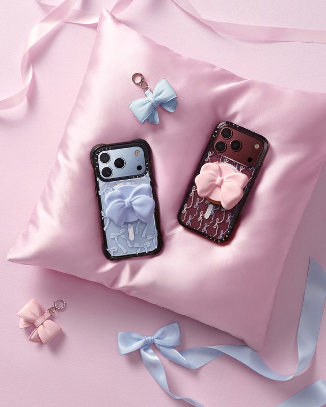 casetify line dog bow collection accessories 5