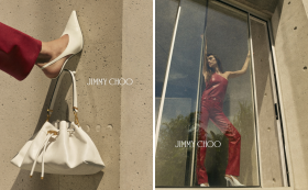 JIMMY CHOO 2026靈感衣櫥系列登場！Devon Lee Carlson演繹經典鞋包與個人時尚風格