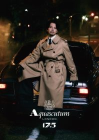 松本潤出任Aquascutum風衣大使！175週年形象影片公開，演繹經典KINGSWAY英倫風衣