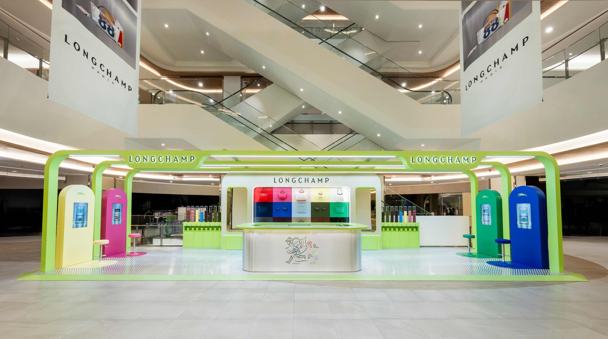 Longchamp My Pliage Customization Pop Up Nangang Lalaport (1)